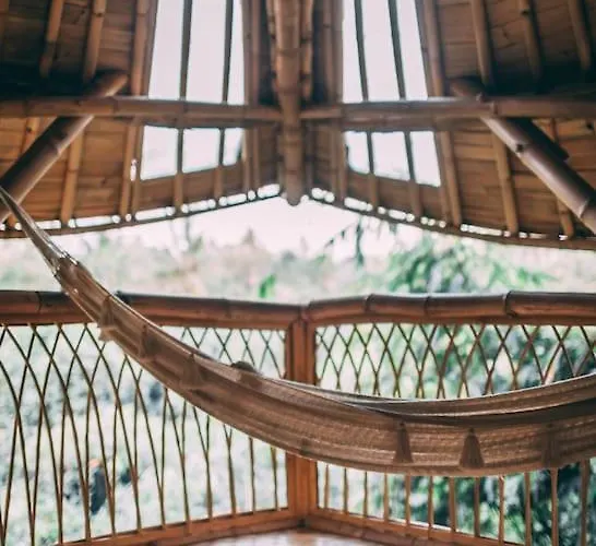 Aura House 2bds Eco Bamboo House, Pool, River View Villa *